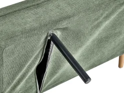 Divano letto ASAA Tessuto Verde chiaro