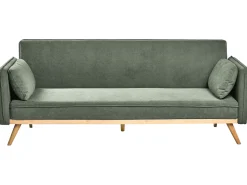 Divano letto ASAA Tessuto Verde chiaro