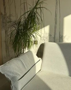 Divano letto HORMA Tessuto Bianco sporco