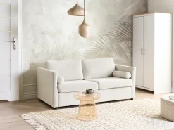 Divano letto INKOO Tessuto Bianco sporco