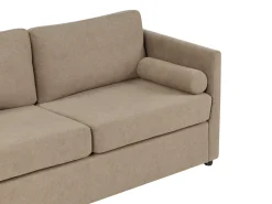 Divano letto INKOO Tessuto Marrone