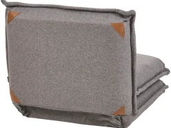 Divano letto singolo DELLEN Tessuto Grigio scuro