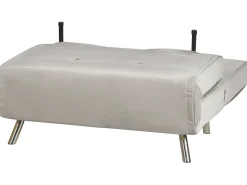 Divano letto singolo FARRIS Velluto Grigio chiaro