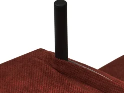 Divano letto singolo JERSLEV Tessuto Rosso