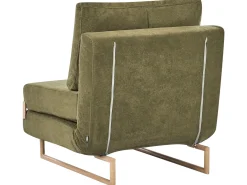 Divano letto singolo JERSLEV Tessuto Verde