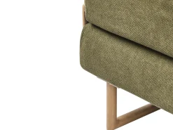 Divano letto singolo JERSLEV Tessuto Verde