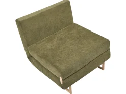 Divano letto singolo JERSLEV Tessuto Verde