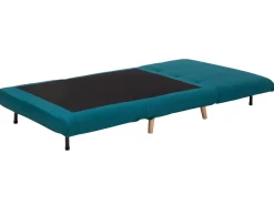 Divano letto singolo SETTEN Tessuto Blu oltremare