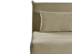 Divano letto singolo SETTEN Velluto Verde oliva