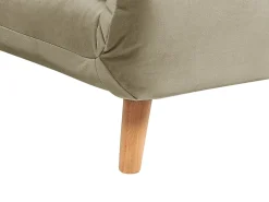 Divano letto singolo SETTEN Velluto Verde oliva