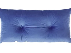 Divano letto singolo VESTFOLD Velluto Blu marino