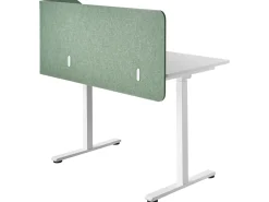 Divisorio da scrivania FOLDY 120 x 50 cm Verde chiaro