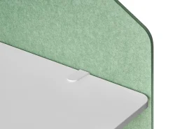 Divisorio da scrivania FOLDY 120 x 50 cm Verde chiaro