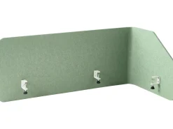 Divisorio da scrivania FOLDY 120 x 50 cm Verde chiaro