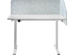Divisorio da scrivania FOLDY 120 x 50 cm Grigio chiaro