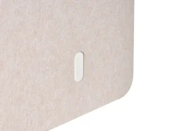 Divisorio da scrivania FOLDY 120 x 50 cm Beige