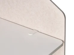 Divisorio da scrivania FOLDY 120 x 50 cm Beige
