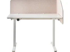 Divisorio da scrivania FOLDY 120 x 50 cm Beige