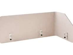 Divisorio da scrivania FOLDY 120 x 50 cm Beige