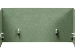 Divisorio da scrivania SOLOA 210 x 61 cm Verde