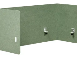 Divisorio da scrivania SOLOA 210 x 61 cm Verde
