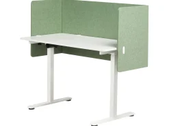 Divisorio da scrivania SOLOA 210 x 61 cm Verde