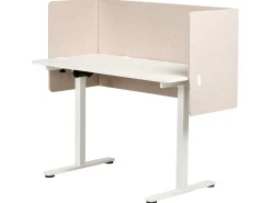 Divisorio da scrivania SOLOA 210 x 61 cm Beige