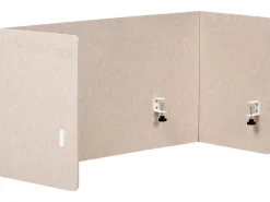 Divisorio da scrivania SOLOA 210 x 61 cm Beige
