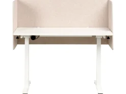 Divisorio da scrivania SOLOA 210 x 61 cm Beige