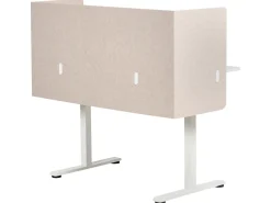 Divisorio da scrivania SOLOA 210 x 61 cm Beige
