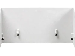 Divisorio da scrivania SOLOA 210 x 61 cm Bianco sporco