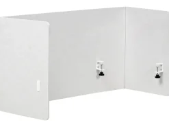 Divisorio da scrivania SOLOA 210 x 61 cm Bianco sporco