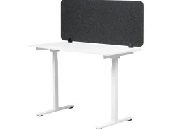 Divisorio da scrivania SPLIT 120 x 50 cm Grigio scuro