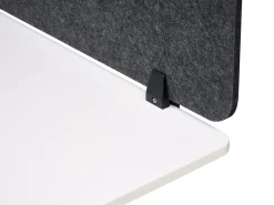 Divisorio da scrivania SPLIT 120 x 50 cm Grigio scuro