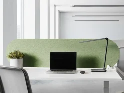 Divisorio da scrivania SPARKY 160 x 40 cm Verde