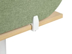 Divisorio da scrivania SPARKY 160 x 40 cm Verde