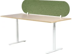Divisorio da scrivania SPARKY 160 x 40 cm Verde