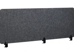 Divisorio da scrivania SPLIT 160 x 50 cm Grigio scuro