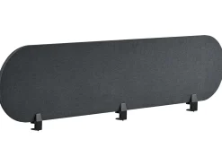 Divisorio da scrivania SPARKY 180 x 40 cm Grigio scuro