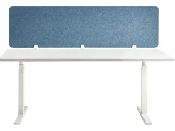 Divisorio da scrivania SPLIT 180 x 50 cm Blu
