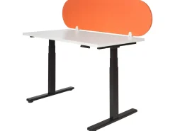 Divisorio da scrivania SPARKY 160 x 40 cm Arancione