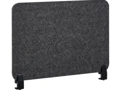 Divisorio da scrivania SPLIT 80 x 50 cm Grigio scuro