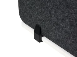 Divisorio da scrivania SPLIT 180 x 50 cm Grigio scuro