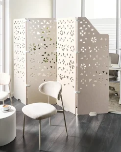 Divisorio per ufficio STARRY 240 x 180 cm Beige chiaro