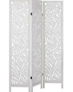Divisorio per ambienti a 3 pannelli MELAGO Bianco 122 cm 170 cm
