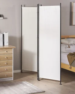 Divisorio per ambienti a 3 pannelli NARNI Bianco 160 cm 170 cm