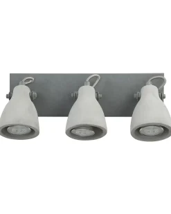 Faretto a 3 luci MISTAGO Regolabile Cemento Grigio