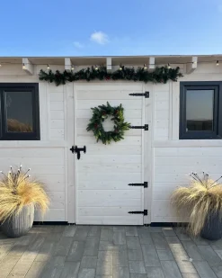 Festone di Natale LED ELBRUS 180 cm Verde