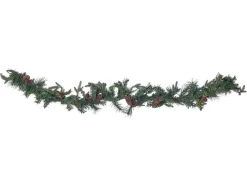 Festone di Natale LED KAMERUN 180 cm Verde