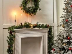 Festone di Natale LED KAMERUN 270 cm Verde